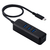 エレコム USB Type-C(TM)接続 マグネット付き USBハブ(4ポート/USB PD) ブラック U3HC-T040PBK-イメージ2