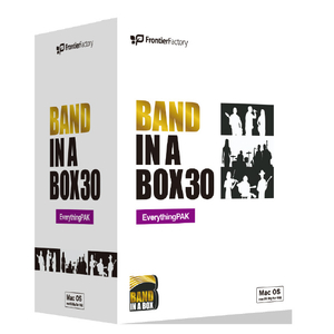 フロンティアファクトリー Band-in-a-Box 30 for Mac EverythingPAK BANDINABOX30ETMU-イメージ1