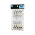 西敬 名札用パーツ プラバンドクリップ10個 FC23303-B-210