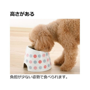 リッチェル ワンちゃんの高さがある食器 S 北欧 FCK0164-イメージ3