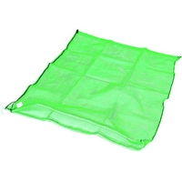 トラスコ中山 TRUSCO メッシュ袋 大 1枚入 100×100cm 90L 目合4mm 緑 FC250JU-2067144