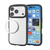エレコム iPhone17 Pro用TOUGH SLIM LITE ケース フレームカラー メタルステッカー付 ブラック PM-A25CTSLFCBK-イメージ2