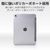 エレコム iPad(A16) フラップケース 薄型軽量 ファブリック 背面クリア グレー TB-A25RWVCGY-イメージ5