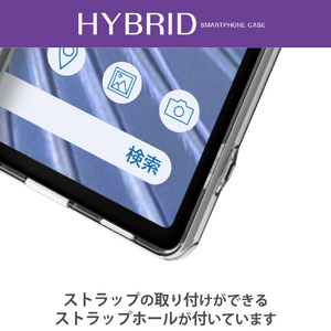 エレコム Google Pixel 7a用ハイブリッドケース クリア PM-P231HVCKCR-イメージ7