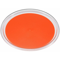 曙産業 クリアマジックトレー丸 大 オレンジ FC63512