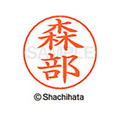 シヤチハタ ネームペン用ネーム シルバー 既製 森部 FC47682-X-GPS-1911