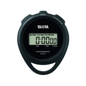 TANITA/ストップウオッチ TD417BK TD-417-BK FCD451C-1753922-イメージ1