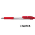 ぺんてる ドットイーボール 0.7mm 赤 10本 1箱(10本) F829677-BK127-B