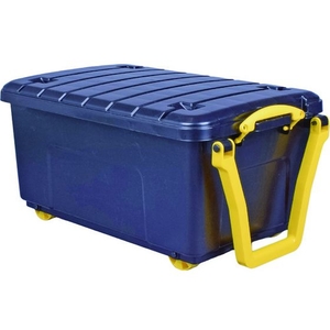 ＲＵＰ 64L Really Useful Wheeled Trunk 黒/64-WHTR-STRBK FC819HU-1956108-イメージ1