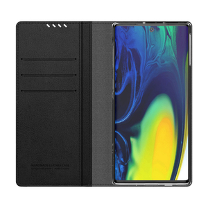 araree Galaxy Note 10+ SC-01M/SCV45用ダイアリー型ケース Mustang Diary ブラック AR18356GN10P-イメージ3