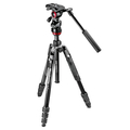 Manfrotto アルミニウムT三脚ビデオ雲台キット Befree live MVKBFRT-LIVE