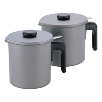 霜鳥製作所 S印 テフロン オイルポット 1.5L E-001 FCK8625-005017002