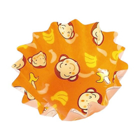 アヅミ産業 ココ・ケース 500枚入 丸型 4号深 ねこ FC973LB-1026850