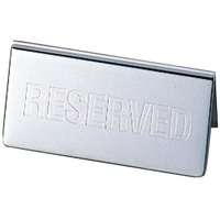 和田助製作所 SW 18-8 テーブルリザーブカード 100×H46 FC534LT-6785500