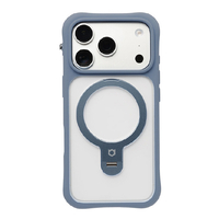 Ｈａｍｅｅ iPhone18 Pro/17 Pro用 MAGSYNQ ｽﾀﾝﾄﾞｹｰｽ IFACE LEANY ペールブルー 41-193567