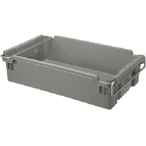 積水テクノ成型 TH型コンテナ(取っ手付) TH-22 グレー グレー22610380146 FC496GY-4053109-イメージ1