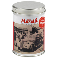 デロンギ ロッサ(ROSSA) コーヒーパウダー 125g缶 Musetti(ムセッティ) MG125-RO