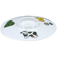 関東プラスチック工業 メラミン子供食器 ミッフィー 汁椀(蓋)CM-18 FC712LG-2916120