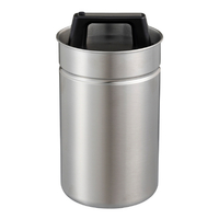 シービージャパン 密閉出来る生ゴミキャニスター(M) 1．4L シルバー ﾐﾂﾍﾟｲﾃﾞｷﾙﾅﾏｺﾞﾐｷﾔﾆｽﾀ-M