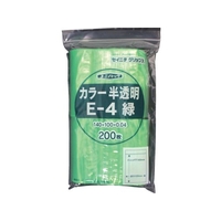 生産日本社（セイニチ） 「ユニパック」 E-4 緑 140×100×0.04 200枚入 FC698FV-3667430