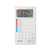 TANITA/プリセットタイマー 洗えるタイプ TD-428-WH TD-428-WH FCD453C-3471775