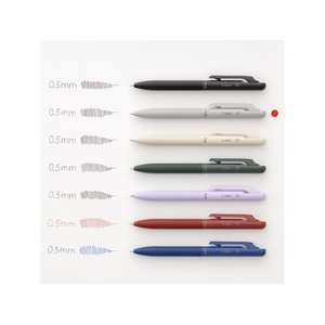 ぺんてる Calme カルム 0.5mm グレー軸 黒 FCF887U-BXA105N-A-イメージ7