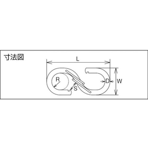 トラスコ中山 Sカンフック ステンレス製 8mm FC574FC-3565556-イメージ2
