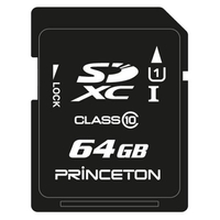 プリンストン UHS-I規格対応 SDXCカード(64GB) PSDU-64G