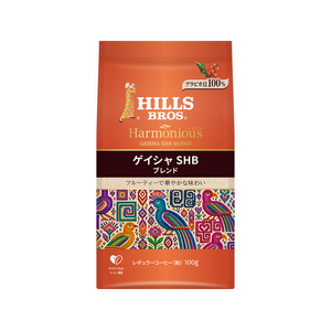 日本ヒルスコーヒー ヒルス ハーモニアス ゲイシャSHBブレンド 粉 100g FCK754A-804352-イメージ1