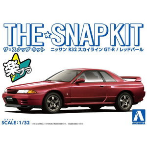 アオシマ 1/32 ニッサン R32スカイラインGT-R(レッドパール) ザ・スナップキット No.14-E Aスナツプ14EニツサンR32GTRレツド アオシマ 1/32 ニッサン R32スカイラインGT-R(レッドパール) ザ・スナップキット No.14-E Aスナツプ14EニツサンR32GTRレツド