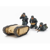 タミヤ 1/35 ミリタリーミニチュアシリーズ No．357 ドイツ突撃工兵チーム ゴリアテセット 35357ﾄﾞｲﾂｺｳﾍｲﾁ-ﾑｺﾞﾘｱﾃｾﾂﾄ