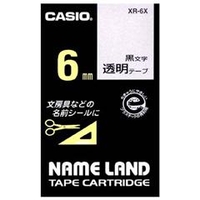 カシオ カシオネームランドテープ XR-6X