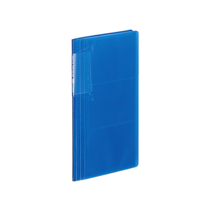 コクヨ カードホルダーノビータ固定式 スリムタイプ 180名 クリアカラー 青 F872287-ﾒｲ-N218B-イメージ1
