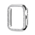 GAACAL Apple Watch Series 7-8 [41mm]用スワロフスキーフレーム シルバー W00058S5-イメージ1