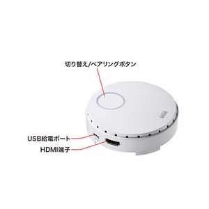 サンワサプライ ワイヤレスHDMIエクステンダー(増設用・送信機のみ) VGA-EXWHD6TX-イメージ3