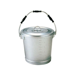 オオイ金属 アルマイト 丸型一重 食缶 215 14L 直径305×H270 FC007LR-5750900-イメージ1