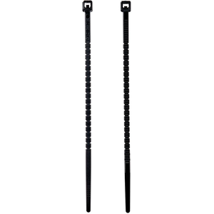 朝日電器（ＥＬＰＡ） 朝日電器/手で切れる結束バンド 102mm 耐候 ブラック 20本 FCF497N-KBK-100020(BK)-イメージ2