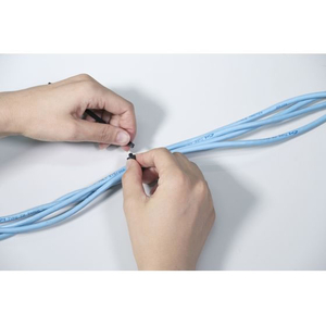 朝日電器（ＥＬＰＡ） 朝日電器/手で切れる結束バンド 102mm 耐候 ブラック 20本 FCF497N-KBK-100020(BK)-イメージ4