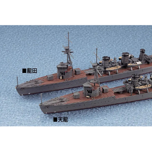 ハセガワ 1/700 日本軽巡洋艦 龍田(完全リニューアル) WL358ｹｲｼﾞﾕﾝﾖｳｶﾝﾀﾂﾀ-イメージ3