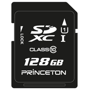 プリンストン UHS-I規格対応 SDXCカード(128GB) PSDU-128G-イメージ1
