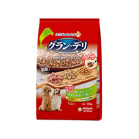 ユニ・チャーム グラン・デリ ふっくら仕立て 低脂肪 鶏ささみ・ビーフ・緑黄色野菜・小魚・角切りビーフ粒入り 750g FC34939