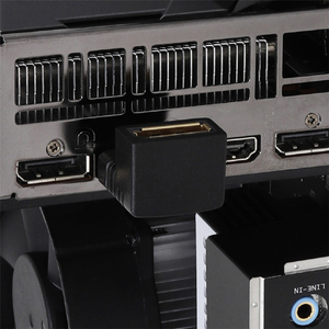 アイネックス DisplayPort変換アダプタ 上L型 ADV-208-イメージ5