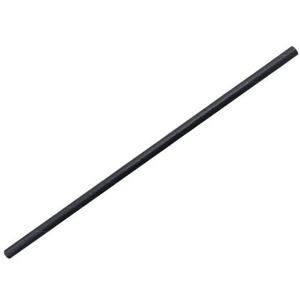 パックスタイル 紙ストロー 6φ×210mm 黒(個包装)100本 FC209SH-00603941-イメージ1