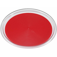 曙産業 クリアマジックトレー丸 大 レッド FC63515