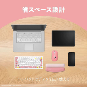 ケンジントン 星のカービィ ワイヤレスコンパクトキーボード ダッシュ K75579JP-イメージ7