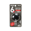 マグエックス マグネットフック ゼロスライド M 黒 F015321-MZR-6K