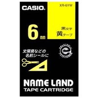 カシオ カシオネームランドテープ XR-6YW