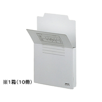 コクヨ 持ち出しフォルダー(カラー) A5 グレー 10冊 1箱(10冊) F869410-A5E-CF-M