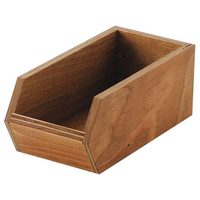 江部松商事 EBM/木製 オーガナイザーボックス ダークウォールナット塗装 FC526LT-6773100