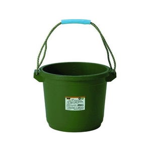 トラスコ中山 ハードプラバケツ 14L OD色 FC163JL-8188168-イメージ1